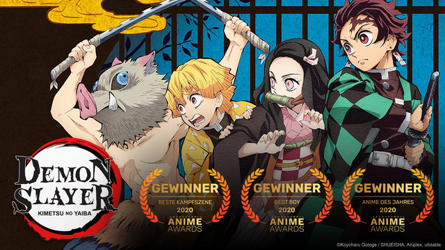 Demon Slayer: Kimetsu no Yaiba vence o prêmio Crunchyroll Anime