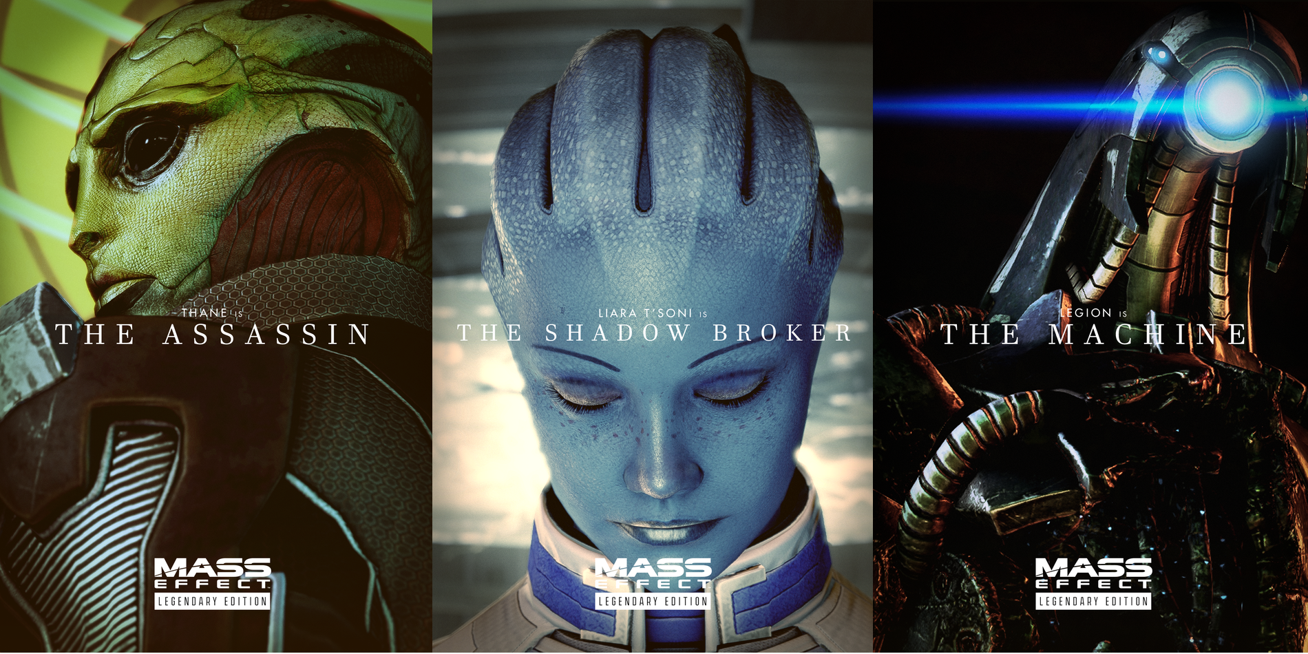 Personagens de Mass Effect ganham pôsteres inspirados no filme Dune em artes incríveis para fãs 1
