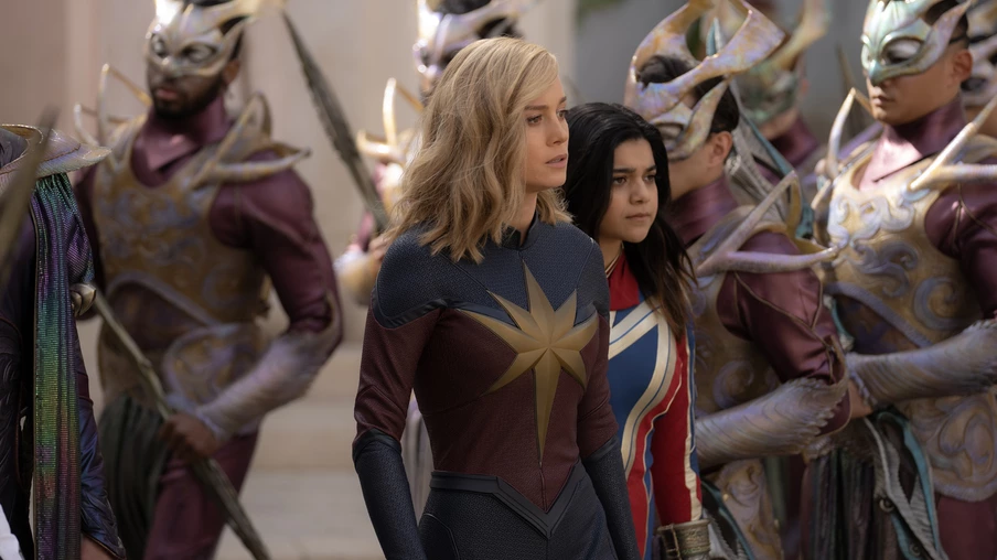 Com orçamento caro e refilmagens, As Marvels deu dor de cabeça para a Marvel