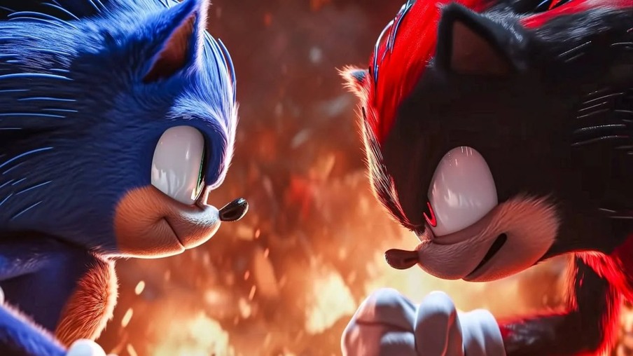 Sonic 3: Novo trailer mostra embate de Sonic e Shadow