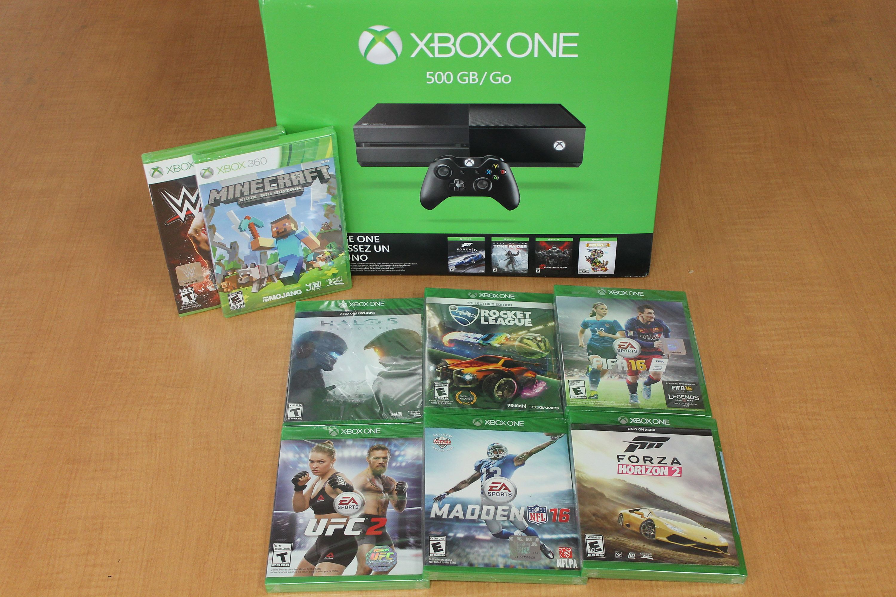 Xbox One com jogos