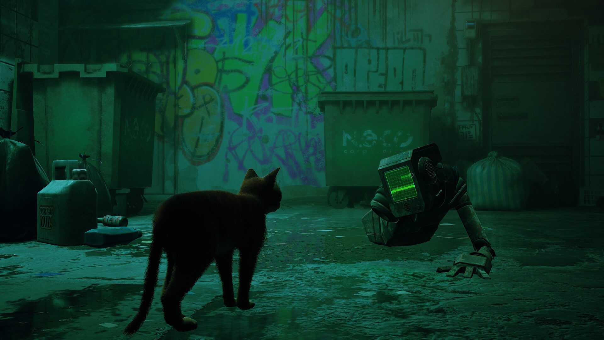 Stray (Nintendo Switch 2) review: iluminação e legibilidade