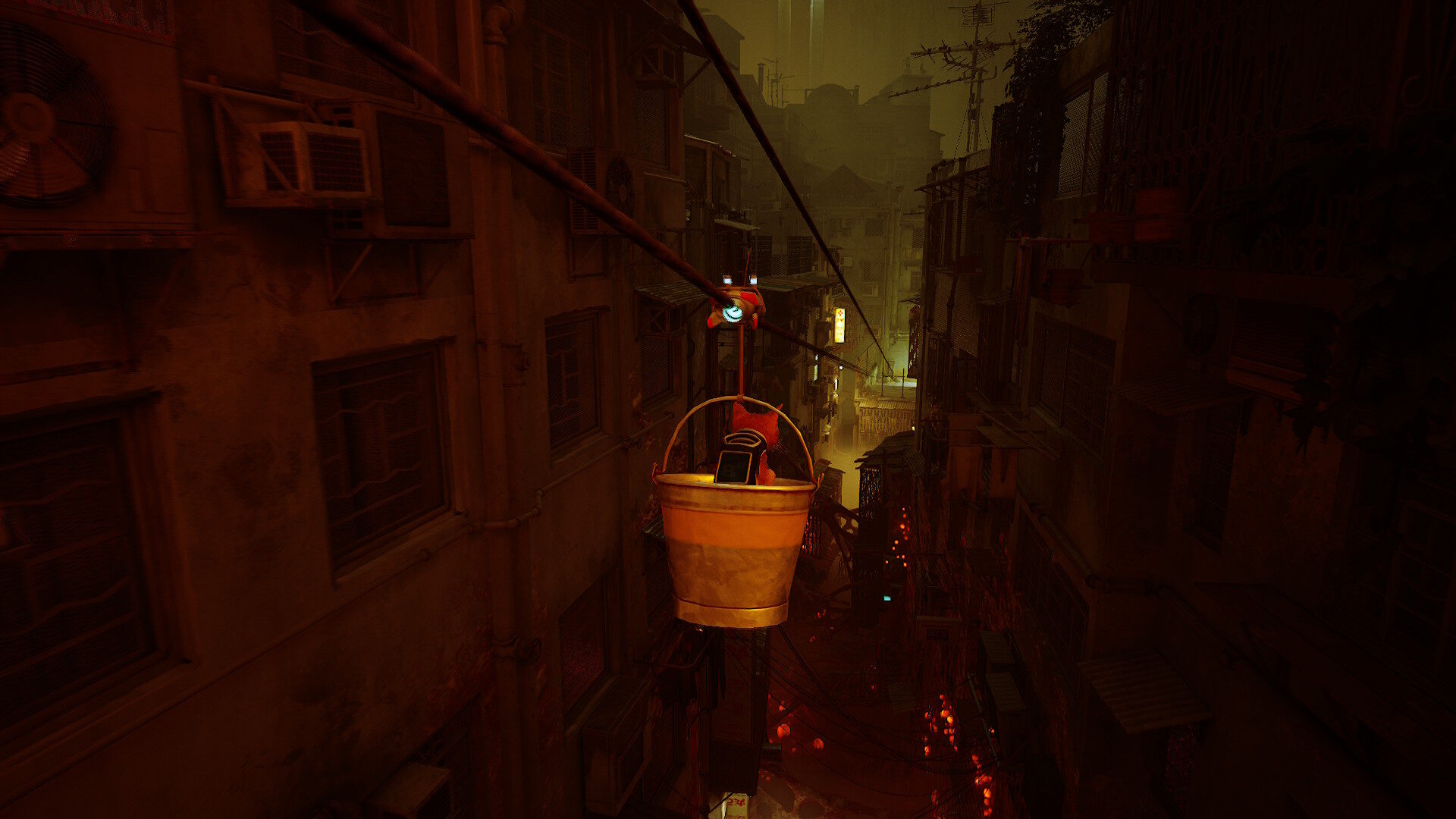 Stray no Nintendo Switch 2: visão geral do mundo e exploração